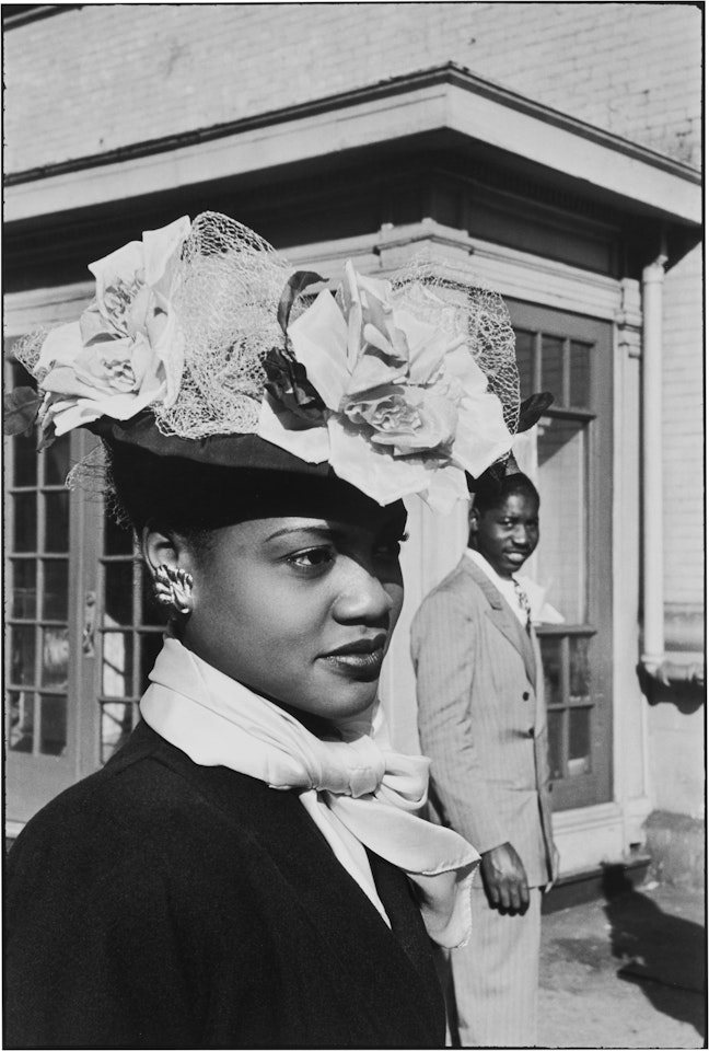Easter Sunday, Harlem, New York by Henri Cartier-Bresson