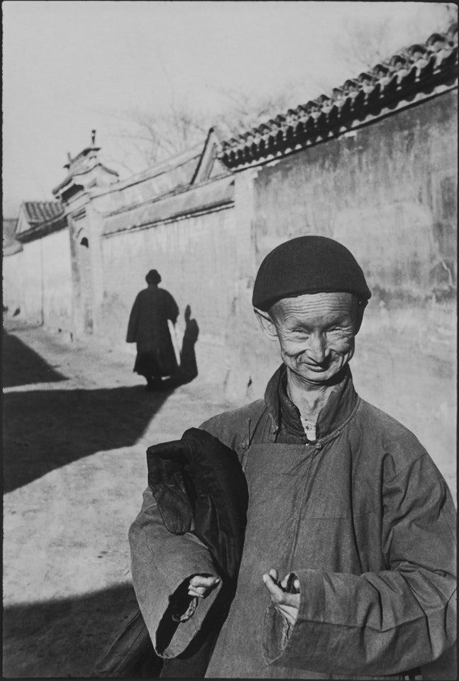 Eunuch of the Imperial Court of the Last Dynasty, Peking, China by Henri Cartier-Bresson