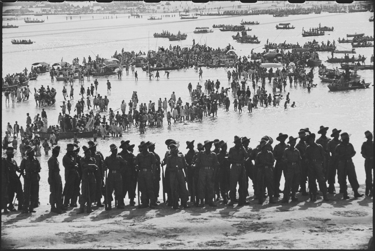 Jumna River, Agra, India by Henri Cartier-Bresson