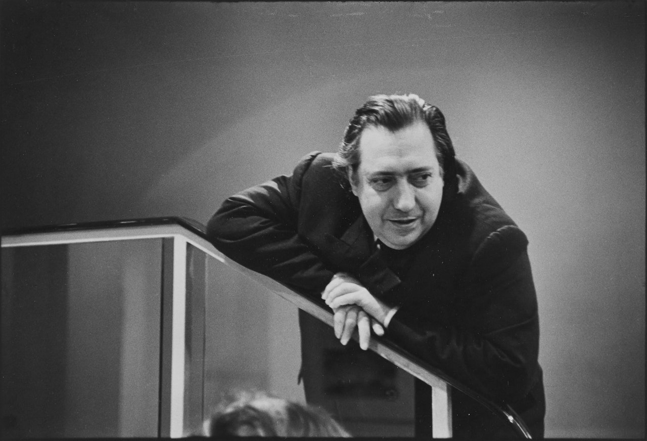 Henri Langlois by Henri Cartier-Bresson