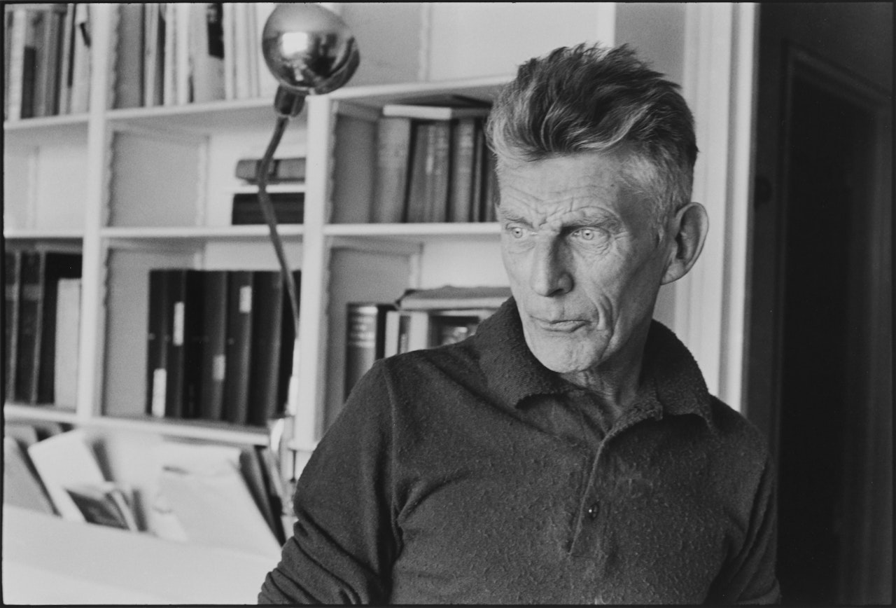 Samuel Beckett, Paris by Henri Cartier-Bresson