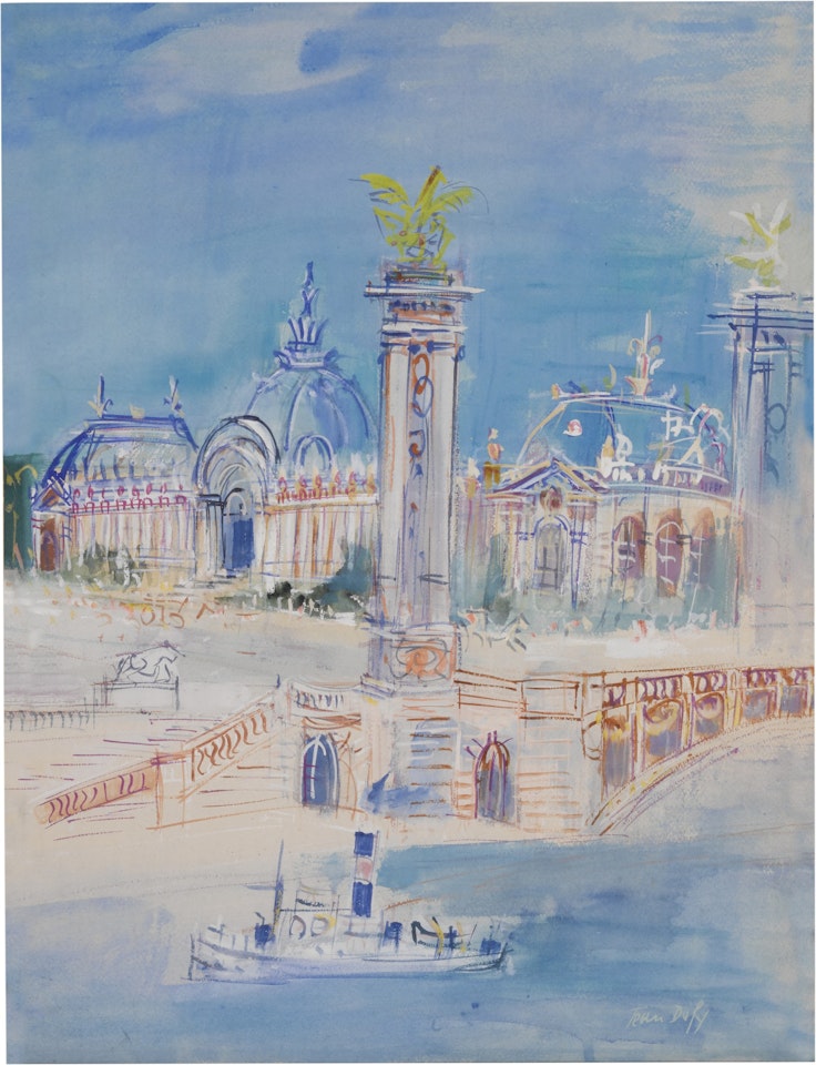 Paris, le Pont Alexandre III by Jean Dufy