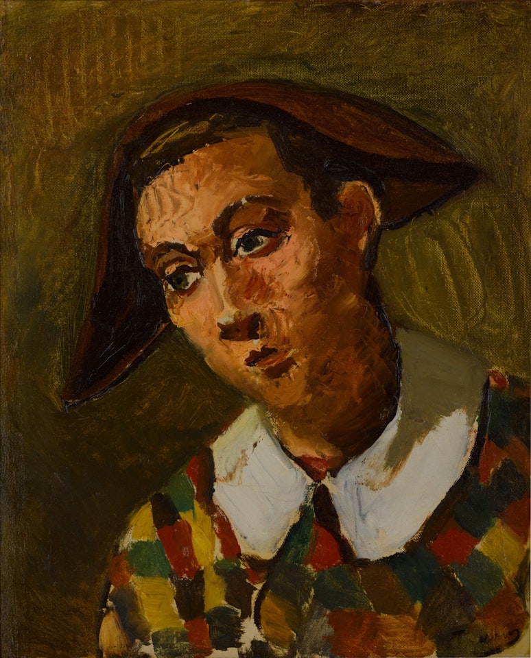 Buste d'arlequin by Andre Derain