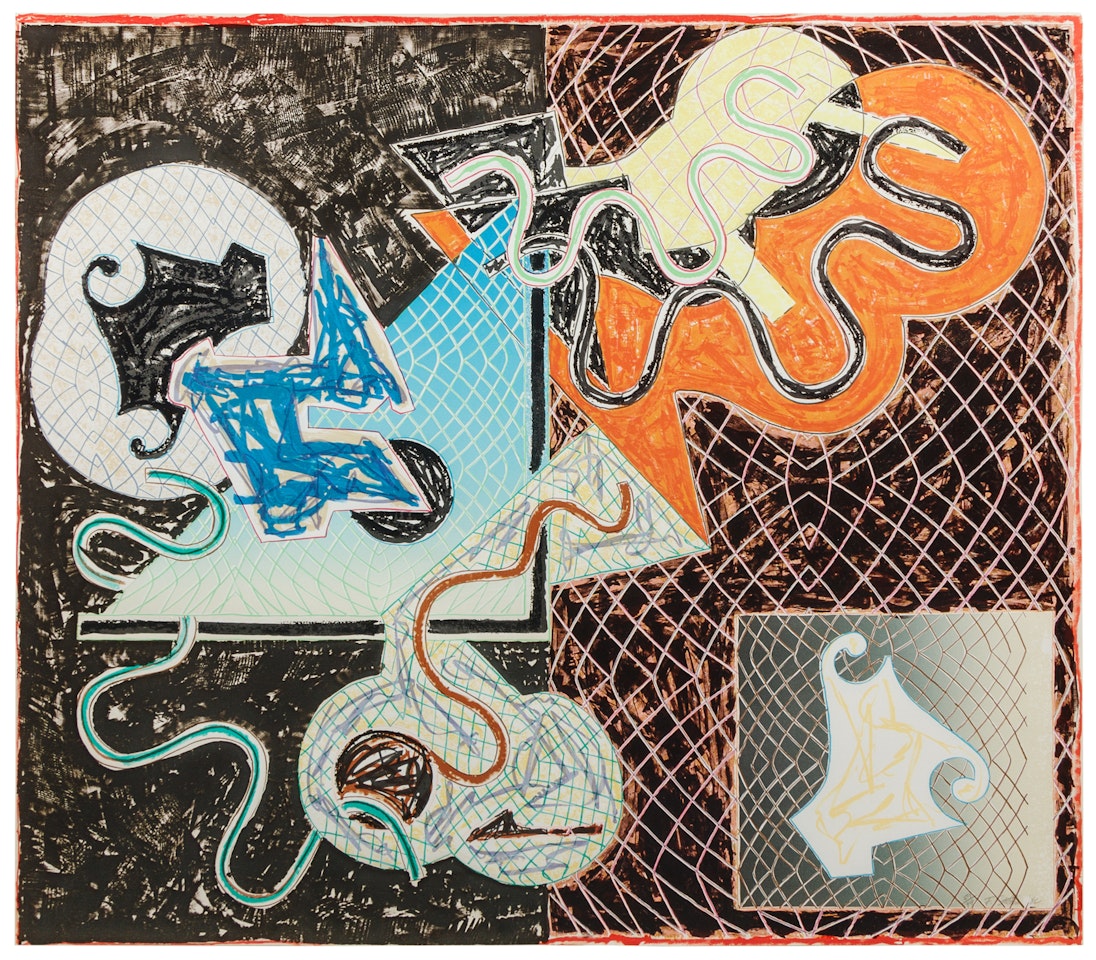 Shards Variant IVa (from Shards series) by Frank Stella