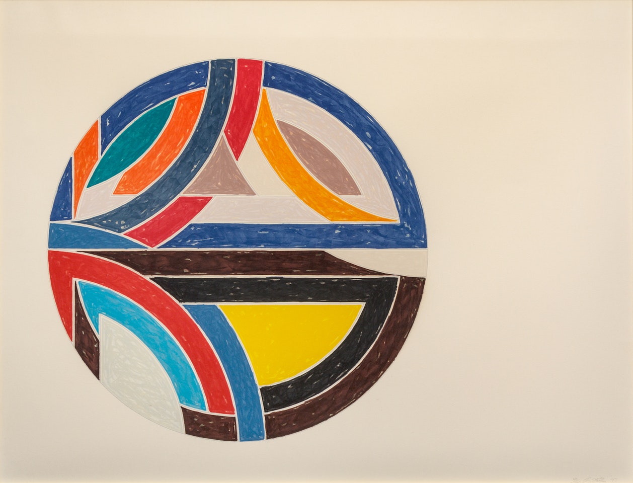 Sinjerli Variation III by Frank Stella