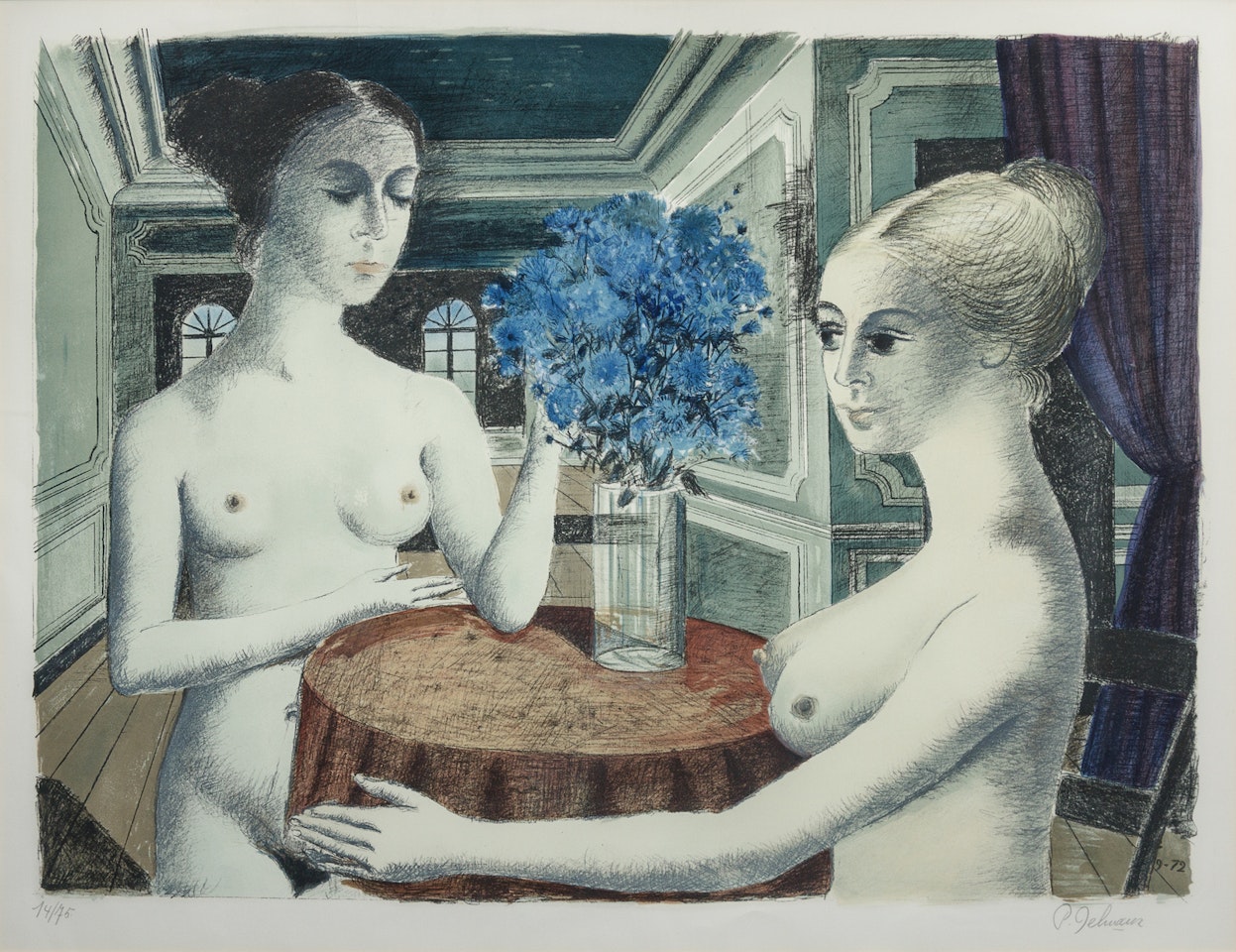 Le Silence by Paul Delvaux