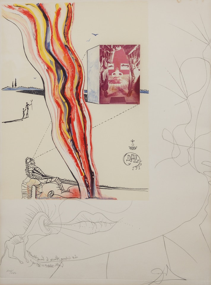 Imagination and Objects of the Future, (portfolio of 10) by Salvador Dali