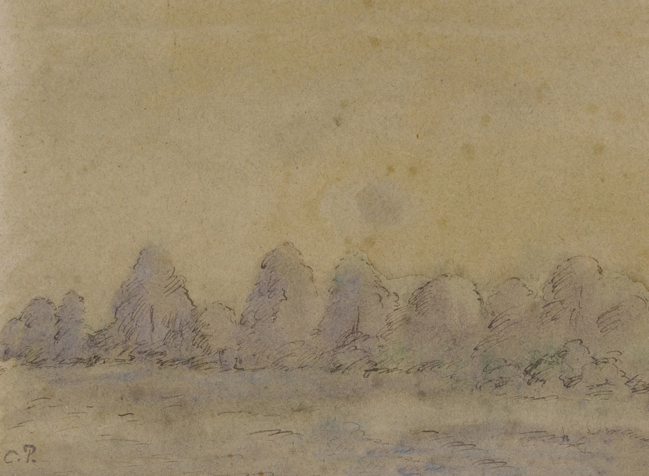 Bosquet, Eragny by Camille Pissarro