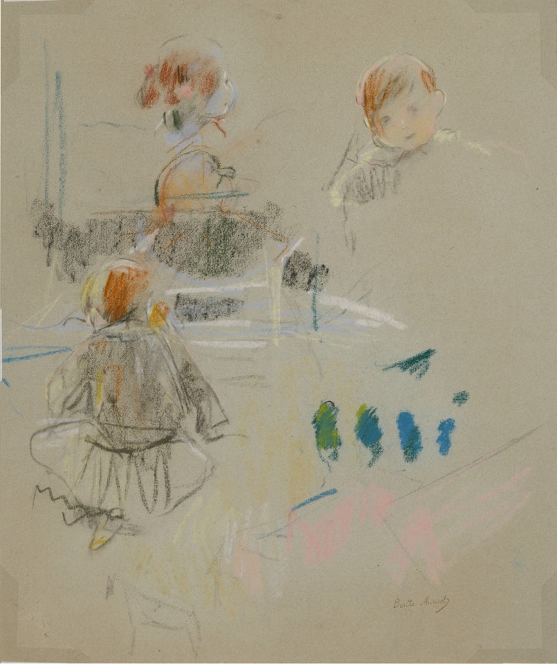 Etude d'enfant by Berthe Morisot