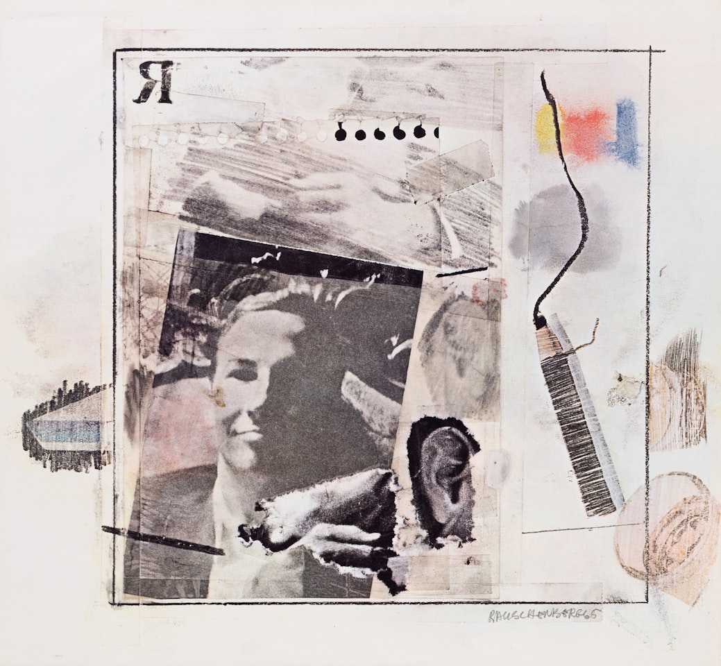 Dwan Gallery Poster by Robert Rauschenberg