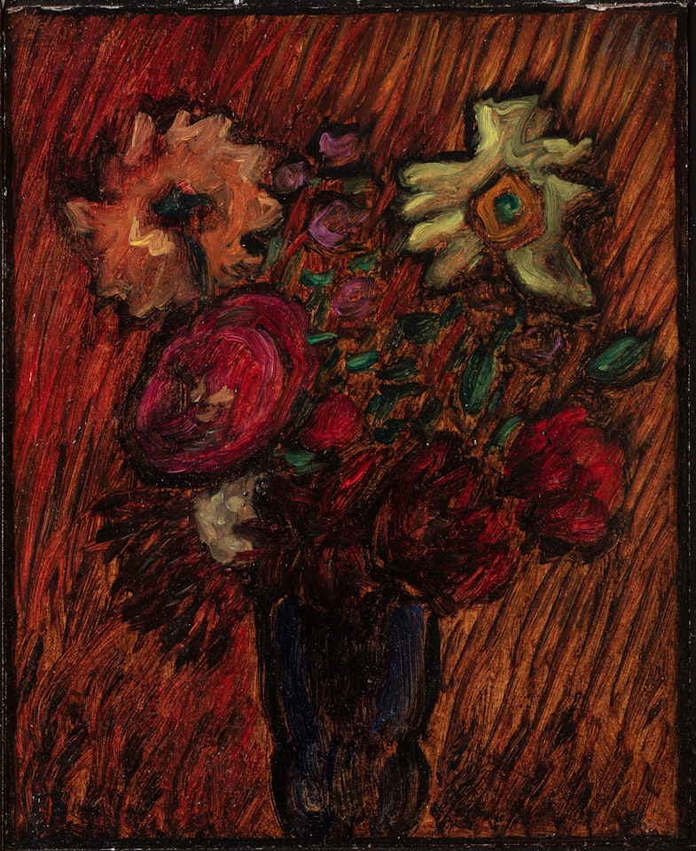 Grosses Stilleben: Astern by Alexej von Jawlensky
