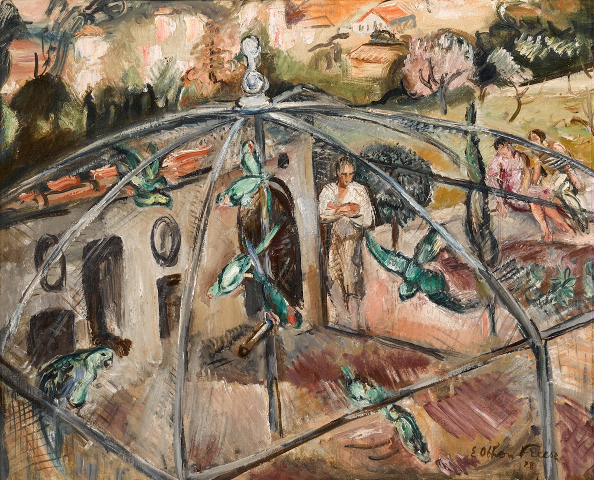 La volière by Othon Friesz