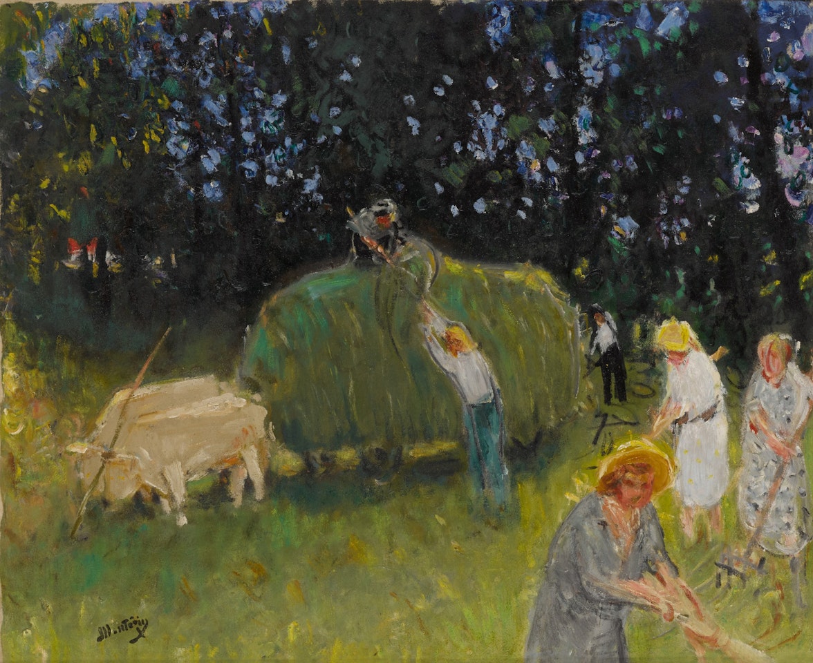 Les Moissonneurs by Pierre Eugène Montezin