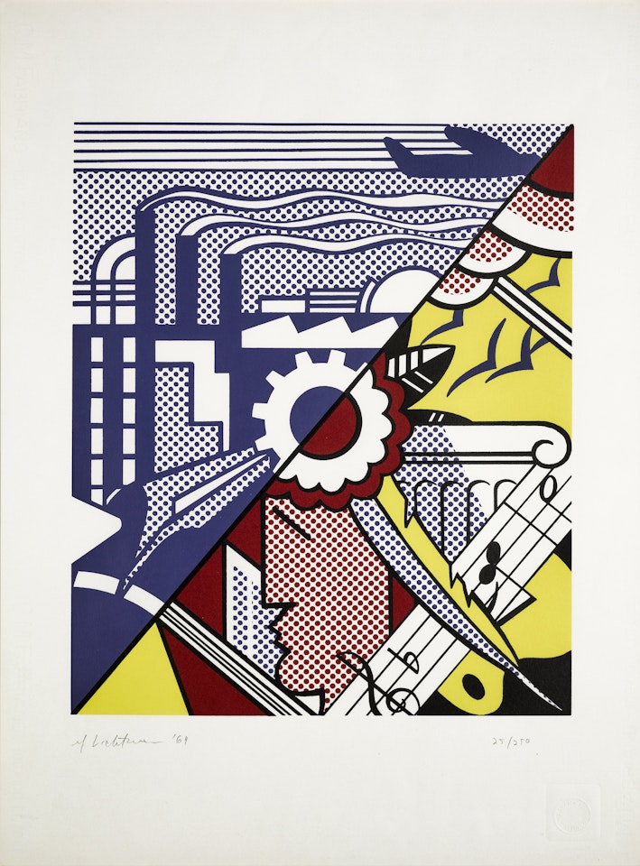 Industry and the Arts (II) (C. 86) by Roy Lichtenstein