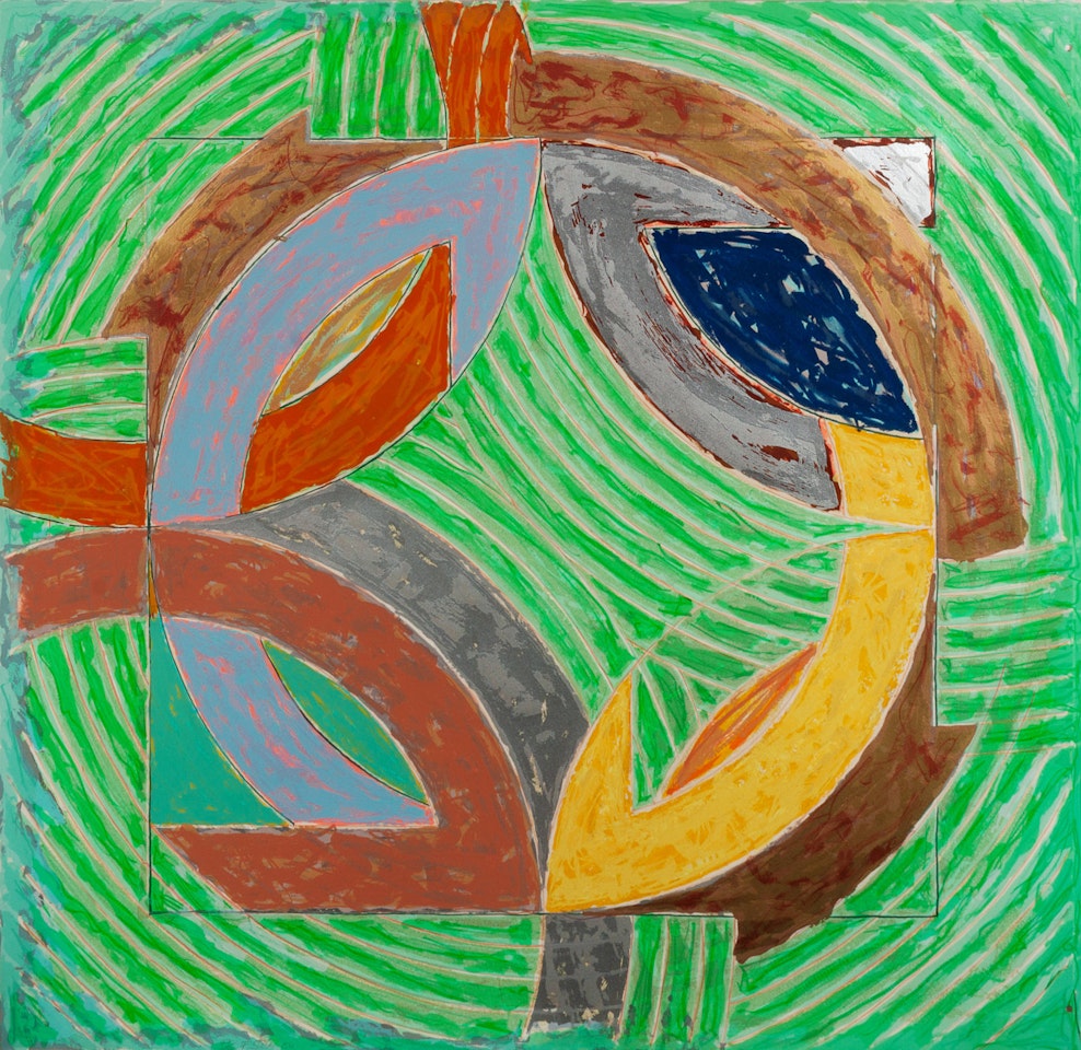 Polar Co-ordinates IV by Frank Stella
