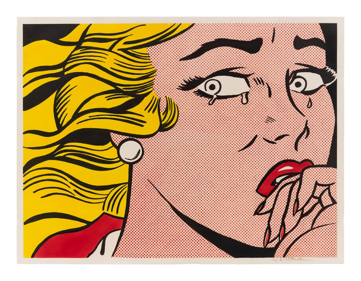 Crying Girl by Roy Lichtenstein