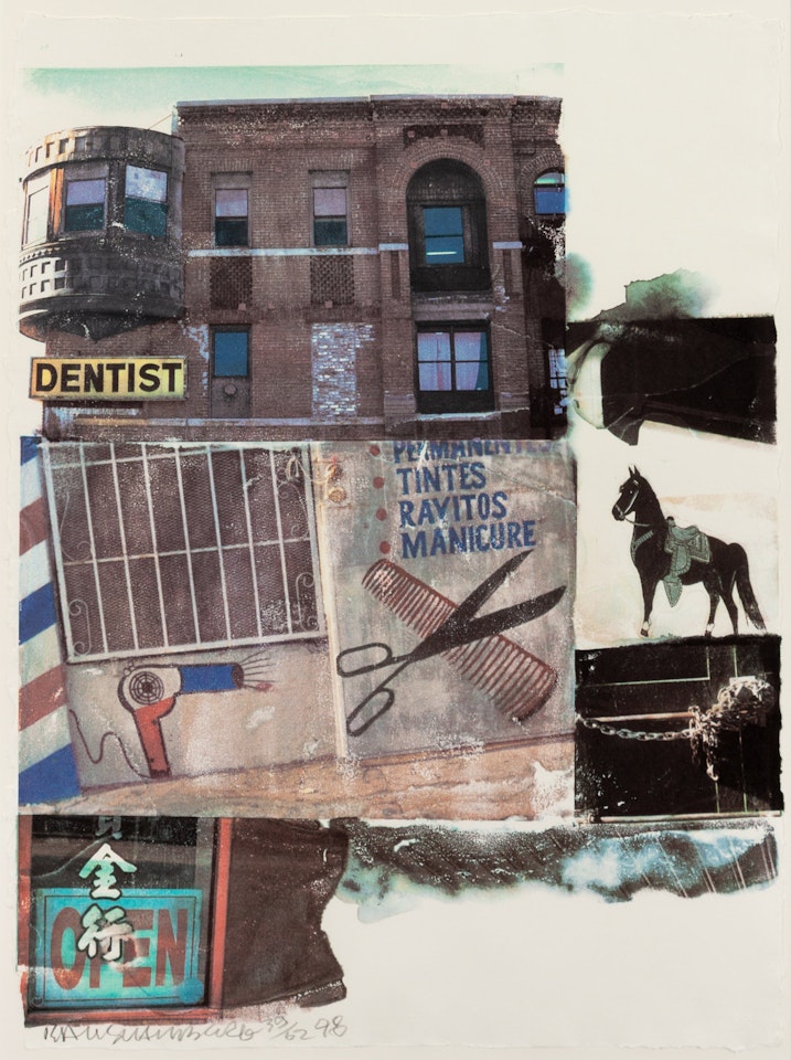 L.A. Uncovered #10 (from the L.A. Uncovered series) by Robert Rauschenberg
