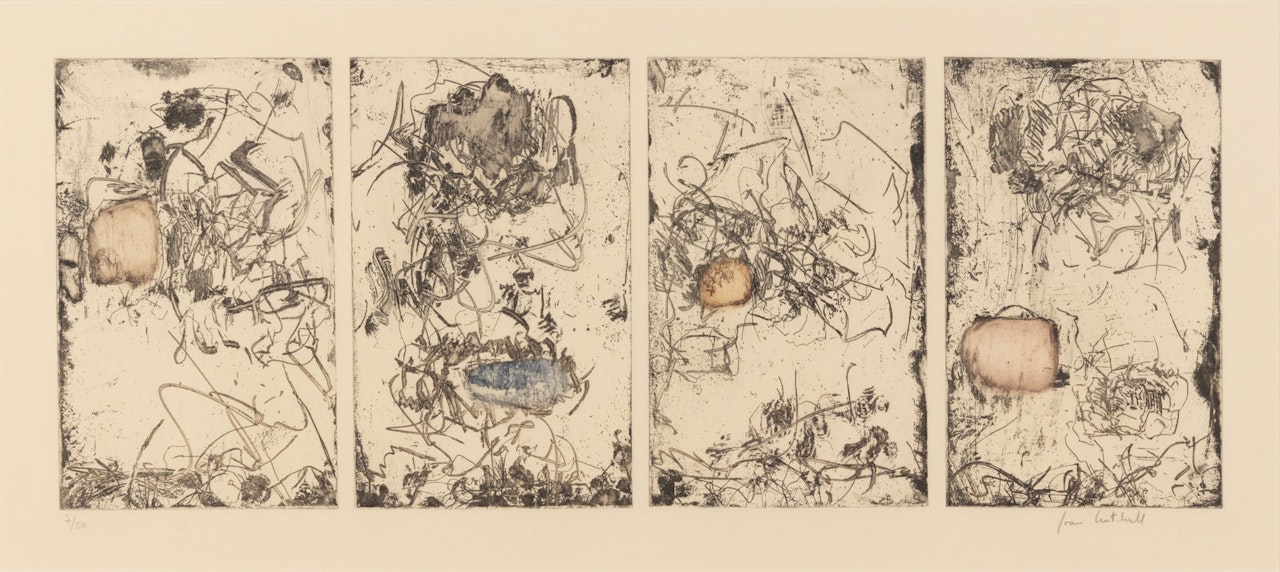 Sunflower IV by Joan Mitchell