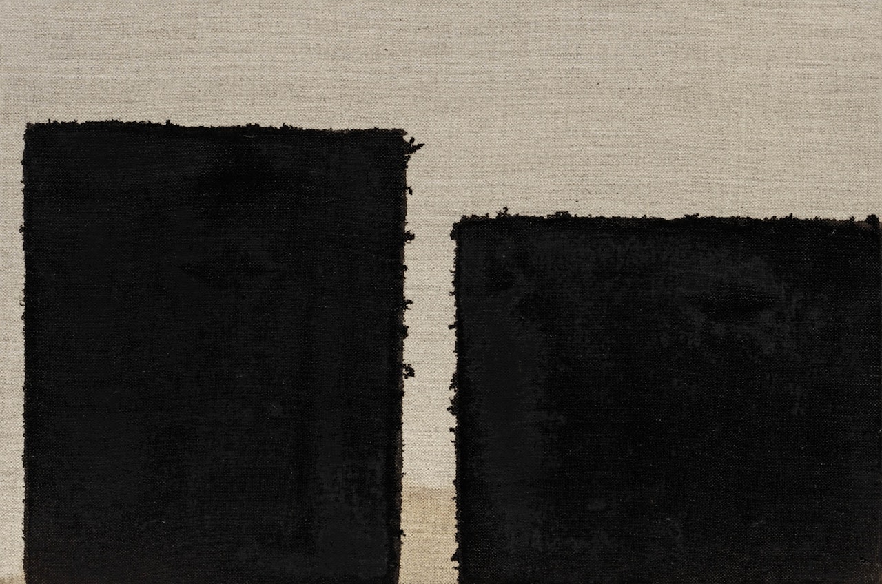 Burnt Umber & Ultramarine by Yun Hyong-Keun