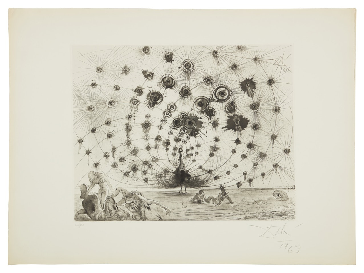 The Mythology: 6 plates (Field 63-3 A-E, I) by Salvador Dali