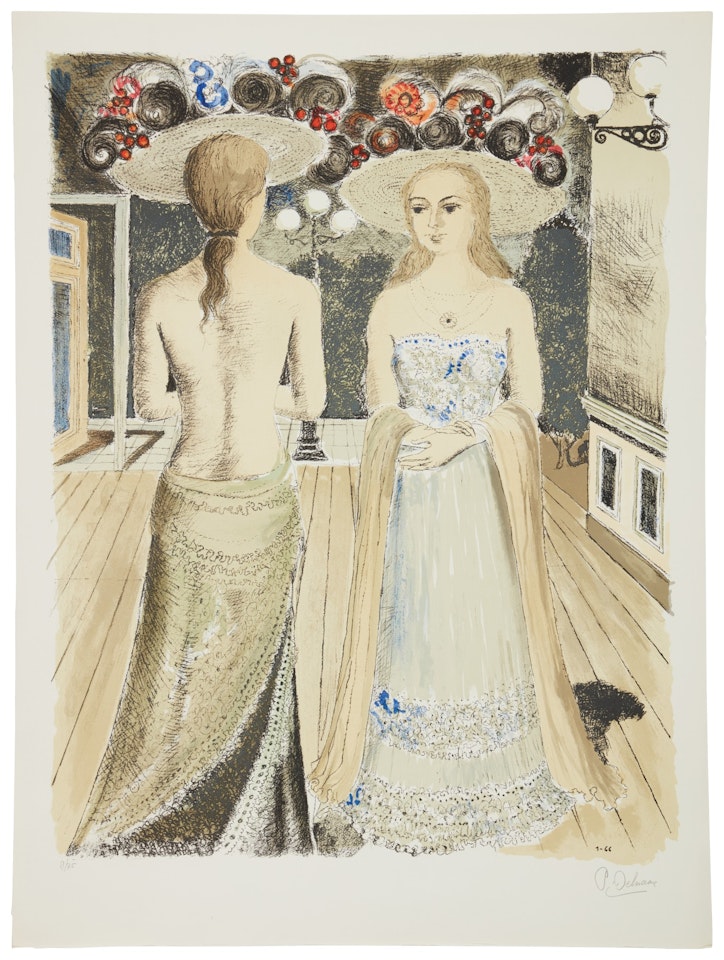 The Rivals (Jacob 5) by Paul Delvaux