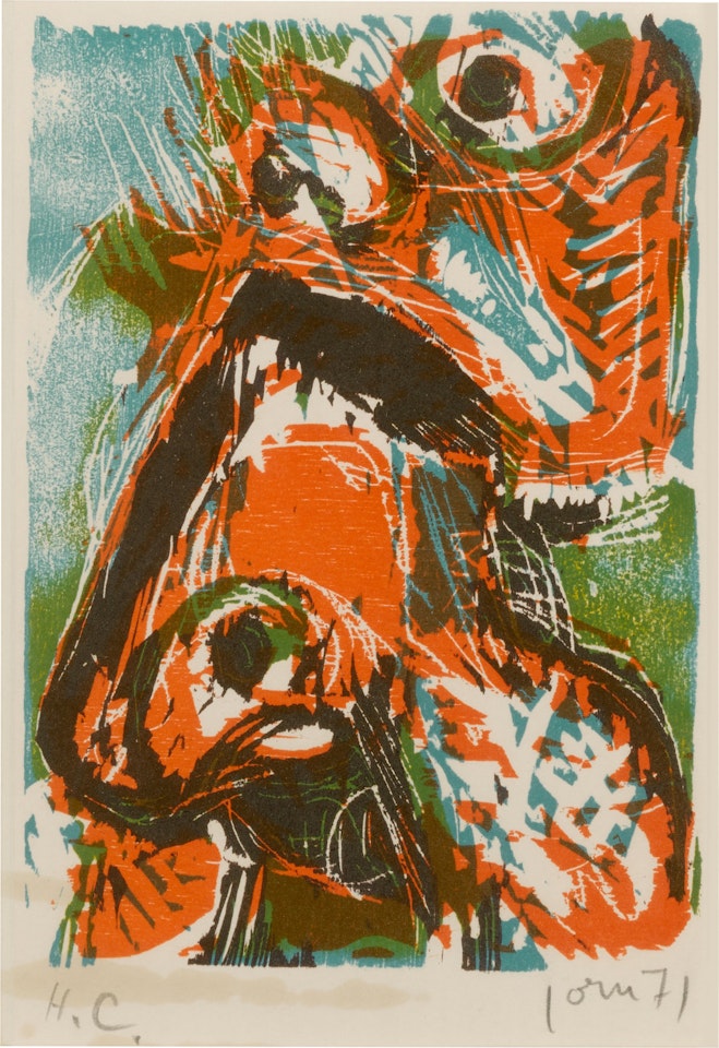 Études et Surprises: One Plate by Asger Jorn