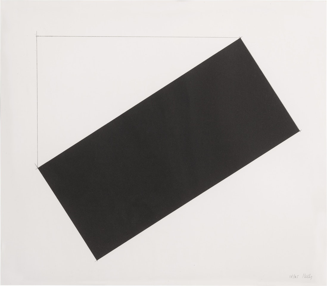 Bordrouant (Axsom 186) by Ellsworth Kelly
