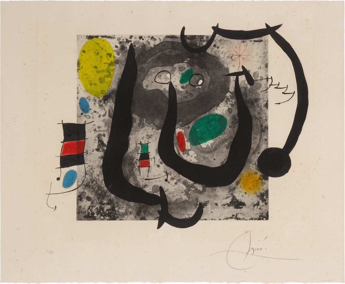Les Armes du Sommeil (Dupin 533) by Joan Miró