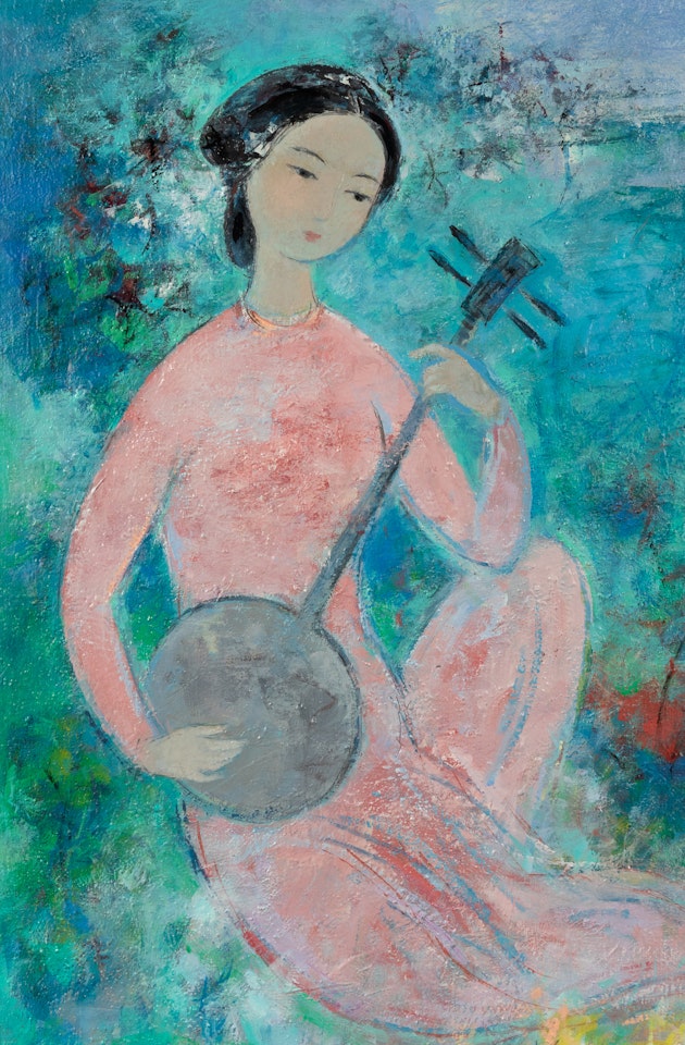 Jeune Musicienne by Vu Cao Dam