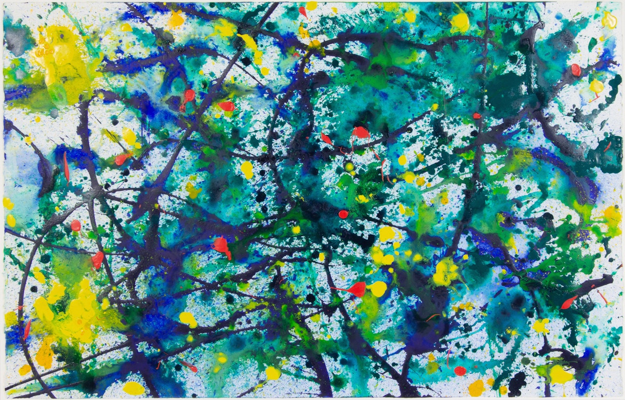 Untitled (SF88-449) by Sam Francis