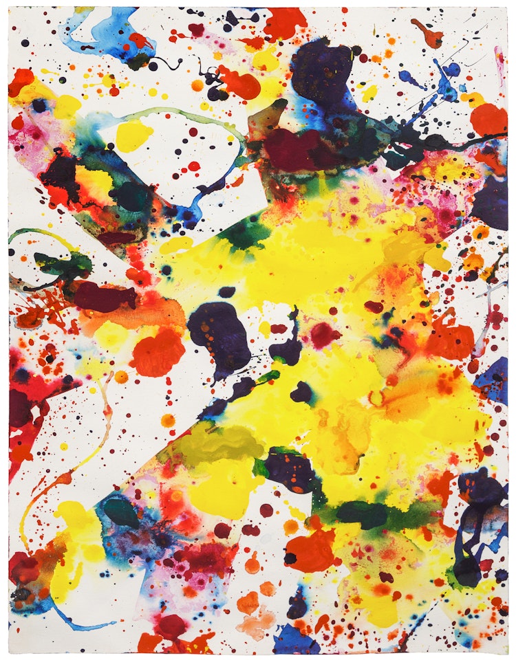 Untitled (SF73-157) by Sam Francis