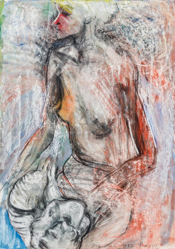 Jessie with a Shell XVIII by Jim Dine