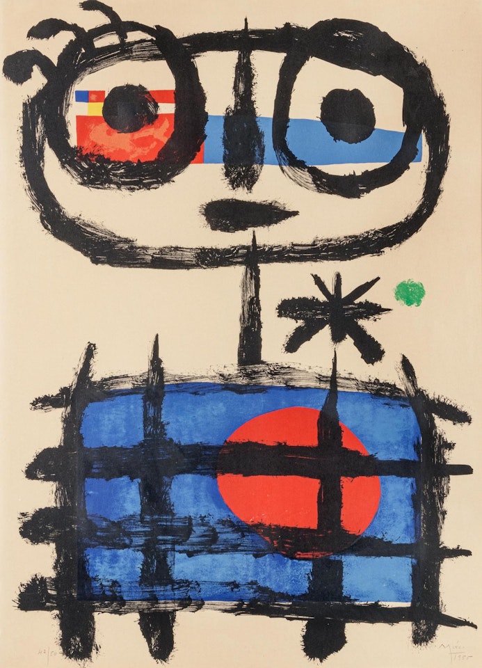 Mangeur de soleil (Sun Eater) by Joan Miró