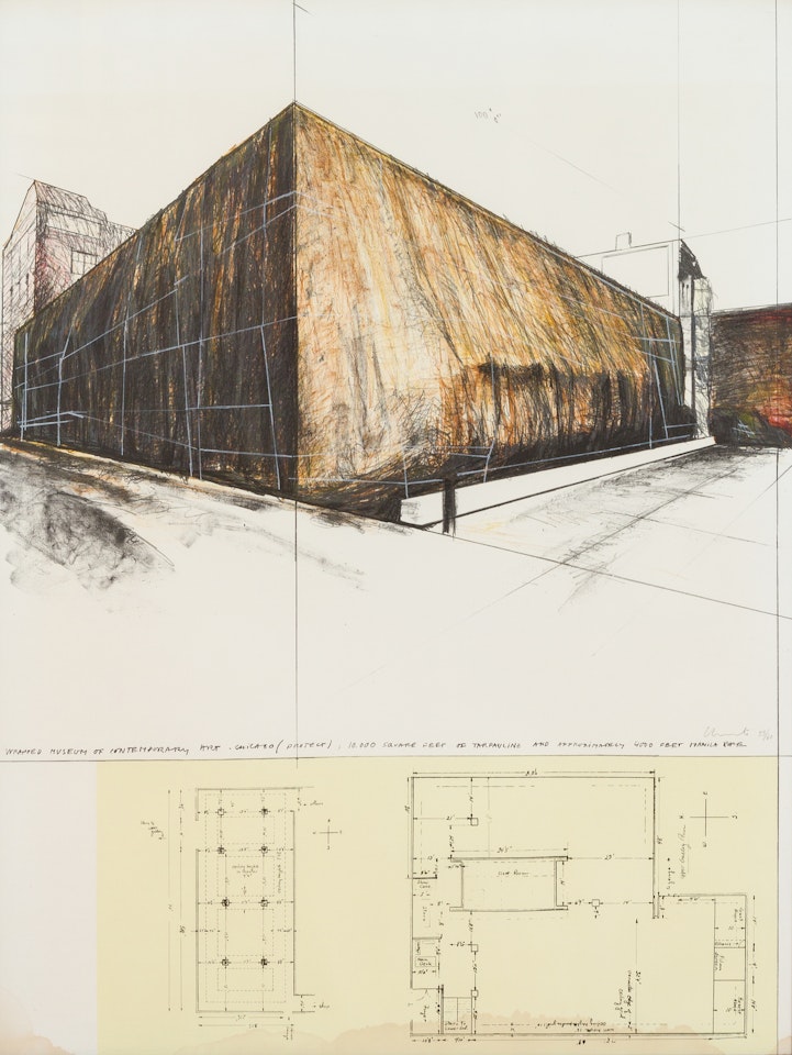 Wrapped Museum of Contemporary Art, Chicago (Project) by Christo