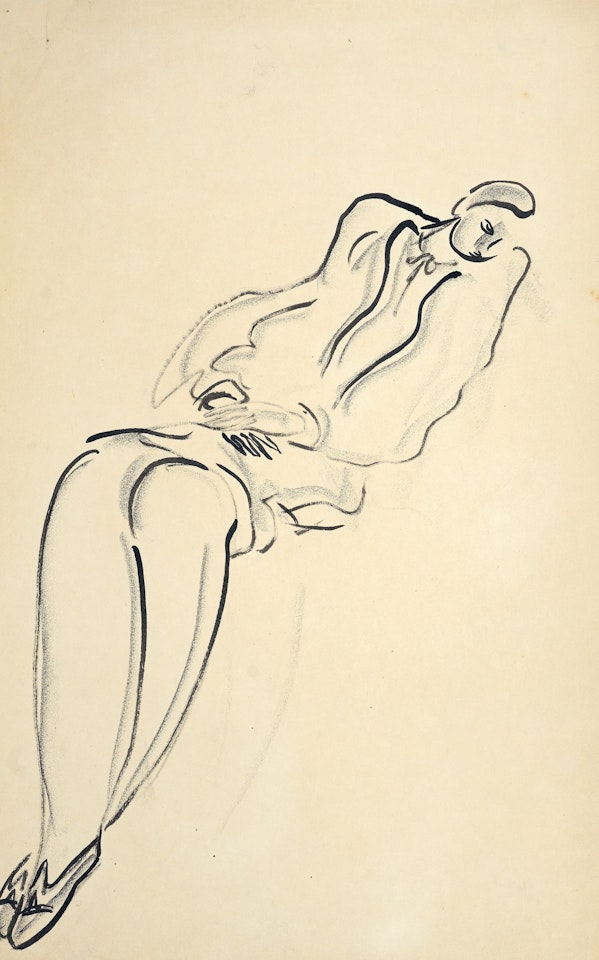 Reclining Lady by Sanyu