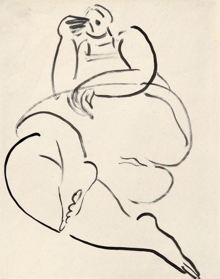Reclining Nude by Sanyu