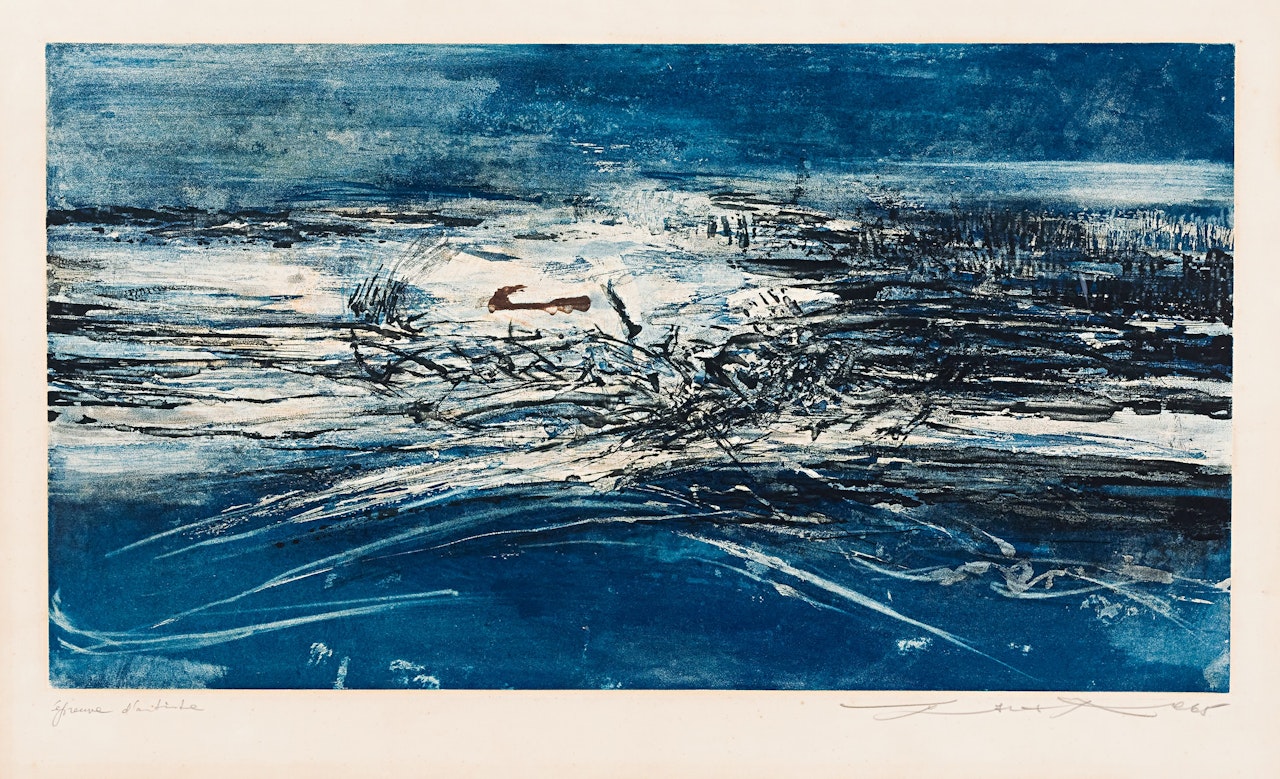 Untitled by Zao Wou-Ki