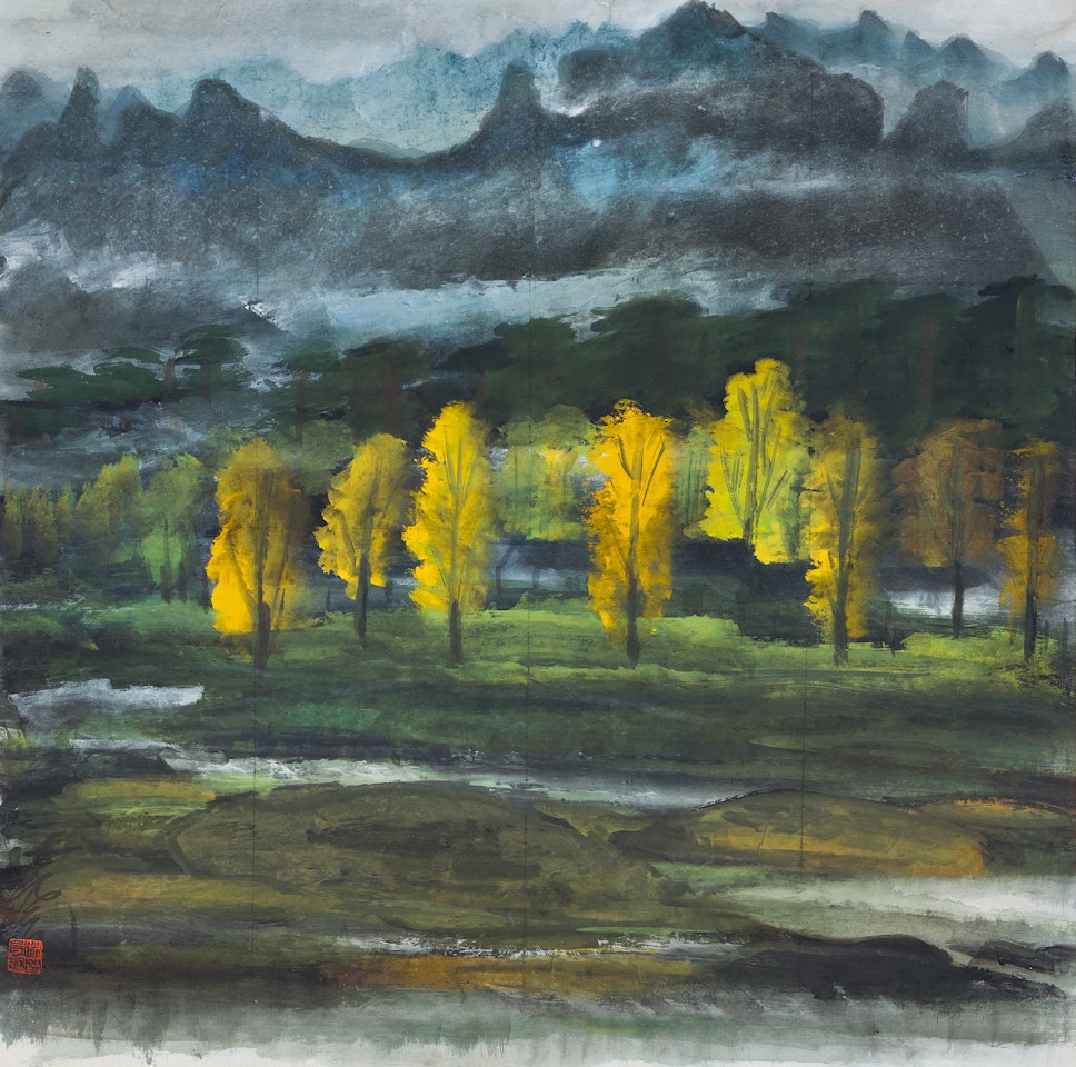 Landscape by Lin Fengmian