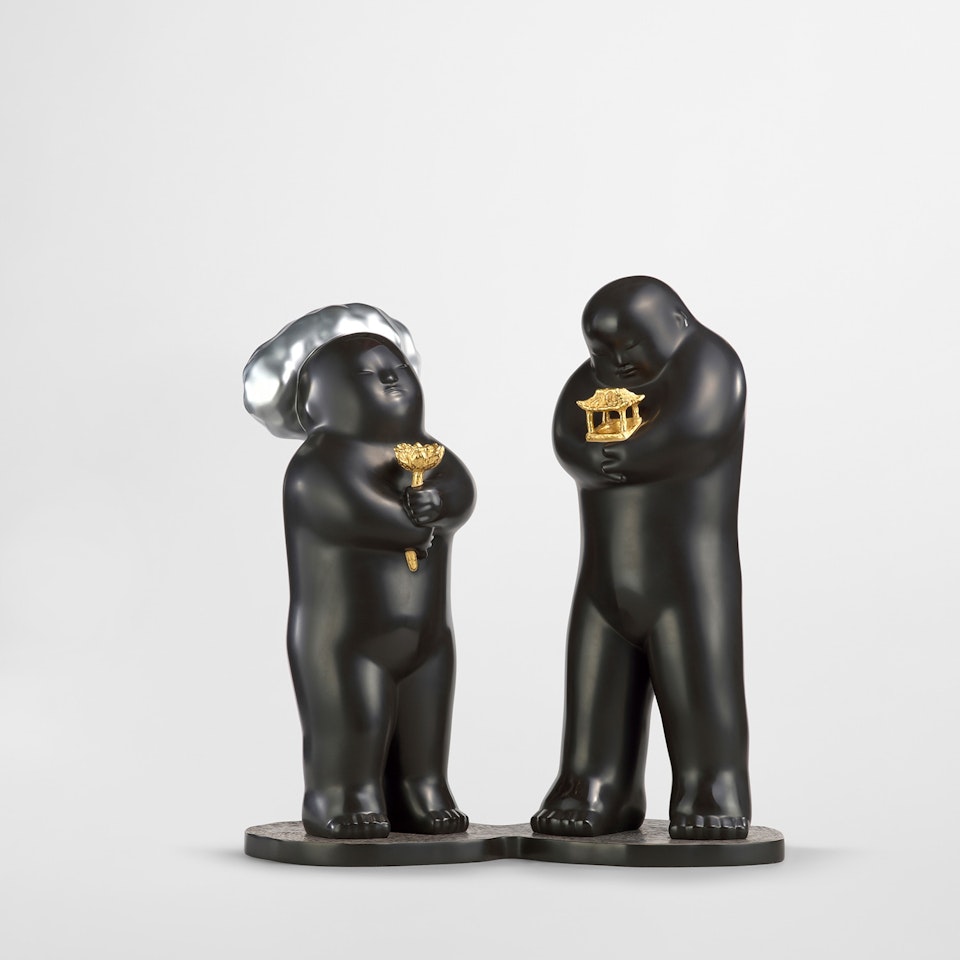 The Pavilion and Angelic Smile by Li Chen