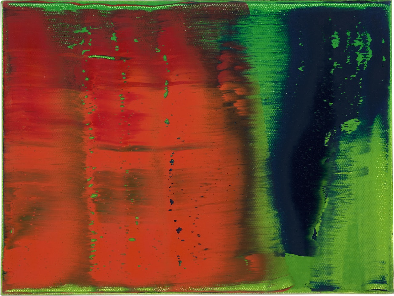 Grün-Blau-Rot by Gerhard Richter