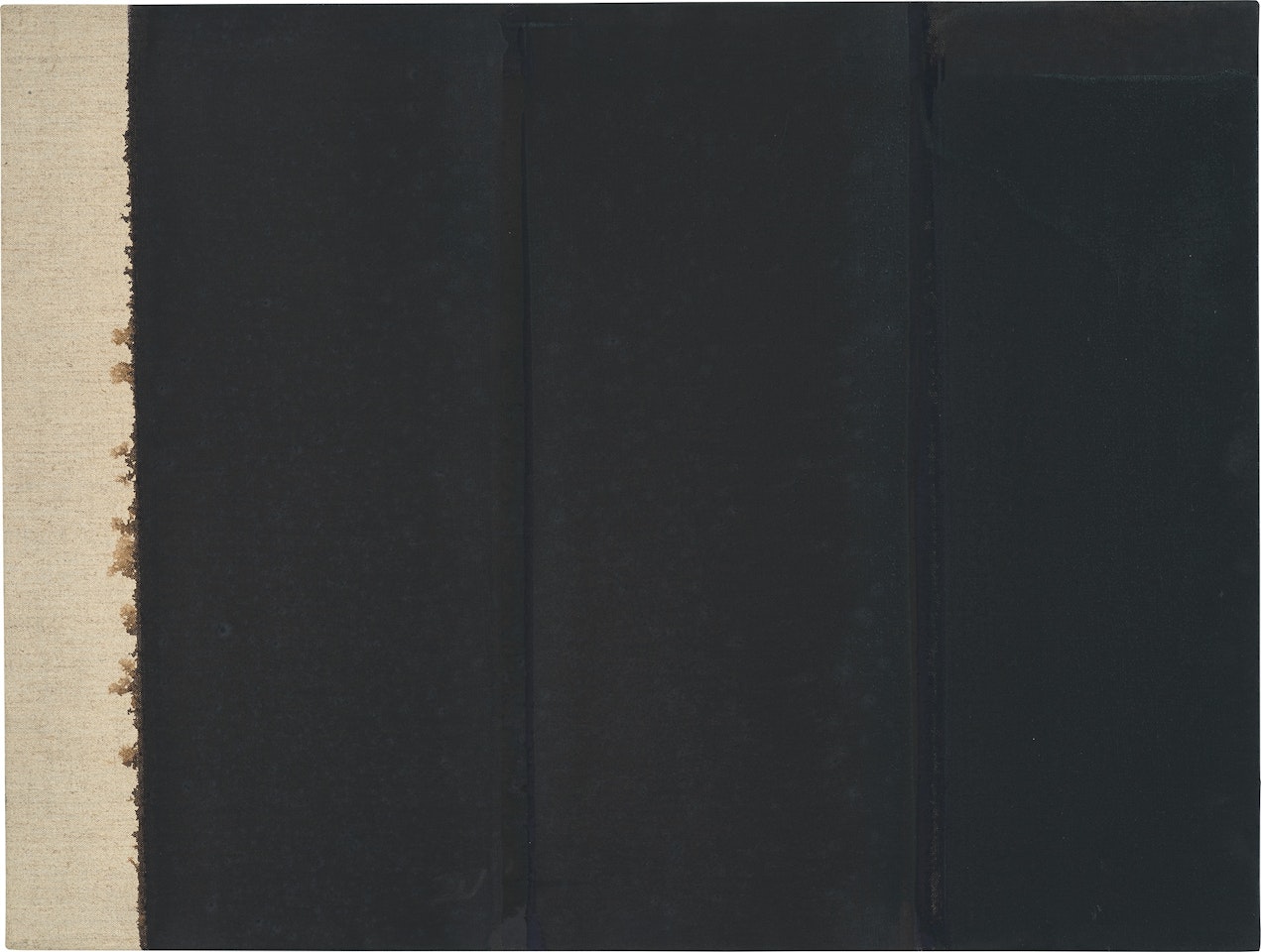 BURNT UMBER & ULTRAMARINE BLUE by Yun Hyong-Keun