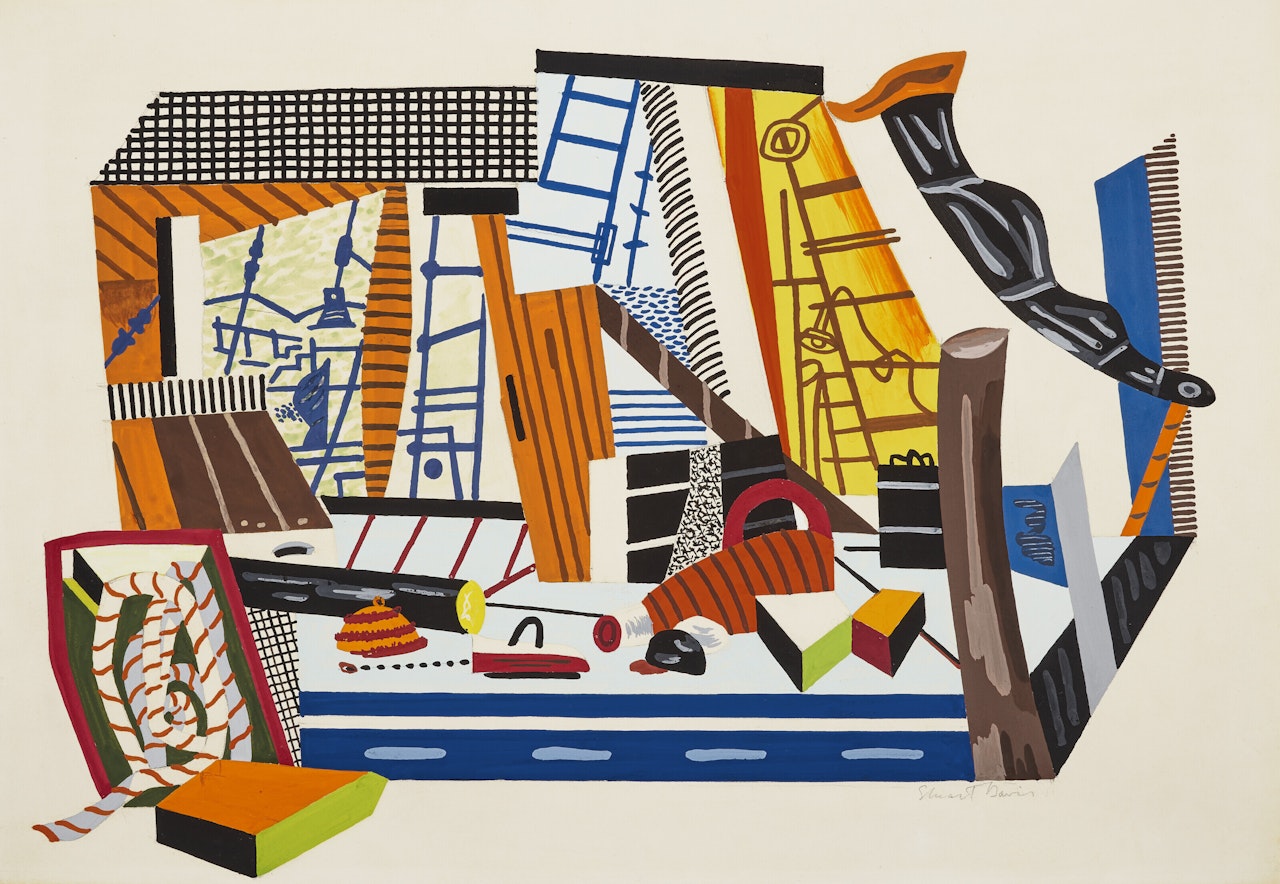 Analogical Emblem by Stuart Davis