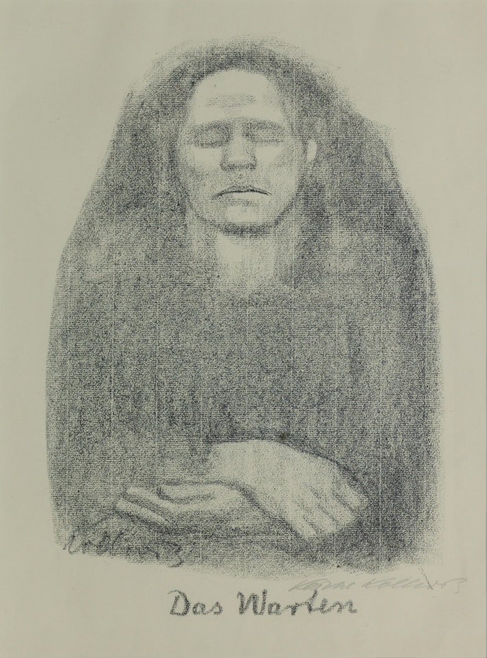 The Wait (Das Warten) by Kathe Kollwitz