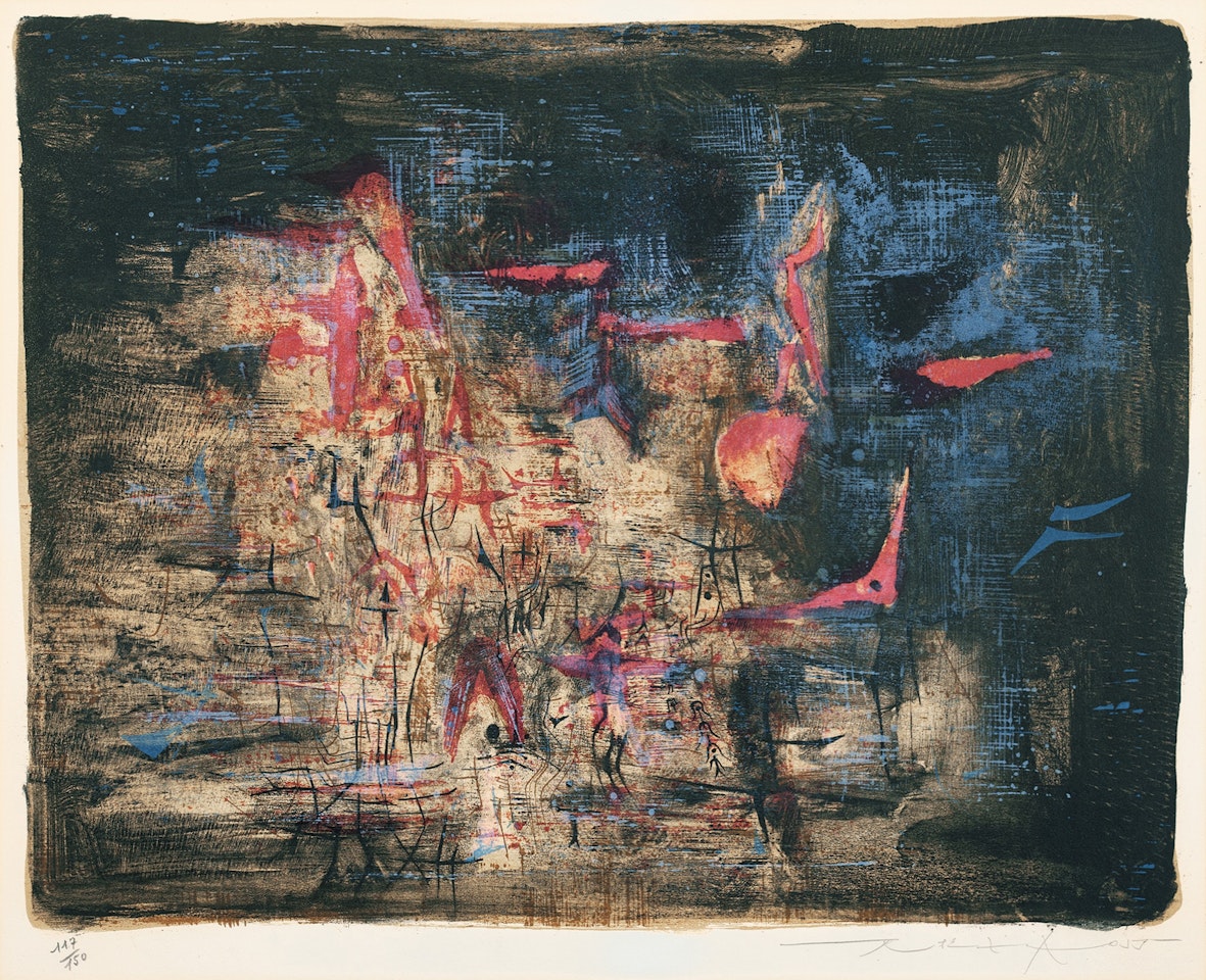 Nocturne by Zao Wou-Ki
