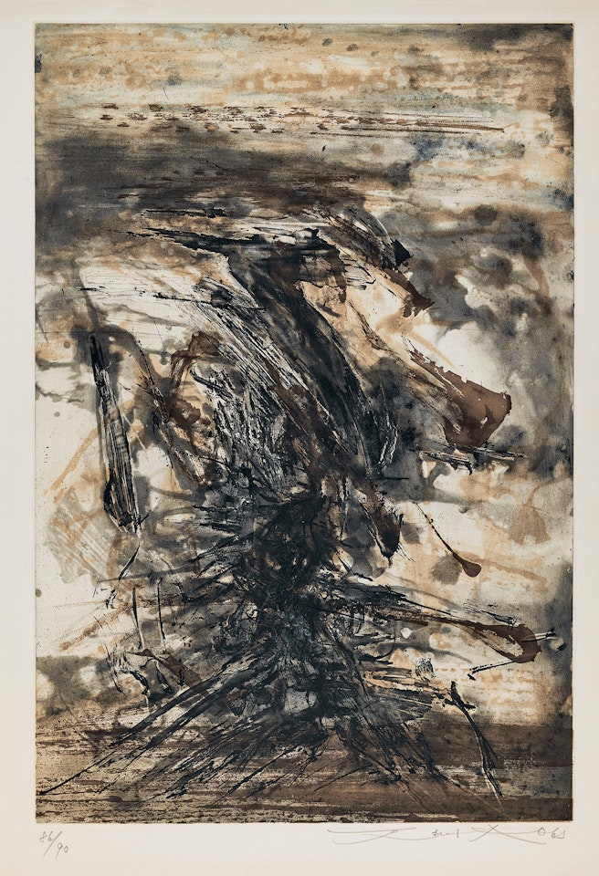 Sans Titre by Zao Wou-Ki