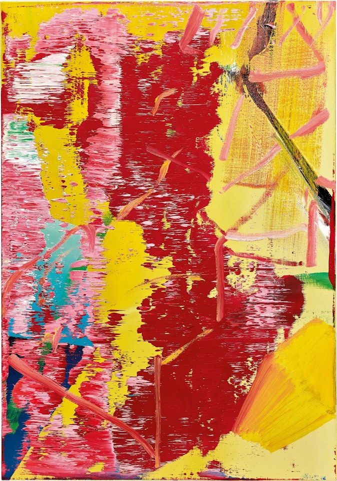 Gerhard Richter 格哈德・里希特 | Abstraktes Bild 抽象畫 by Gerhard Richter