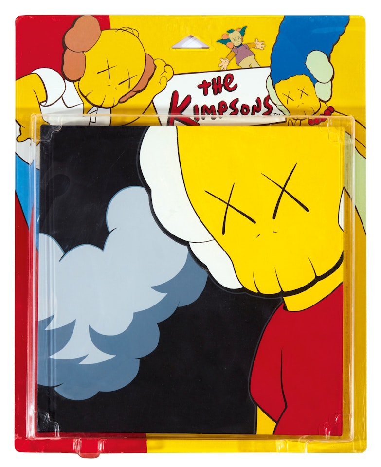 KAWS | UNTITLED (KIMPSONS) (Package Painting Series) 無題（KIMPSONS）（包裝畫系列） by Kaws