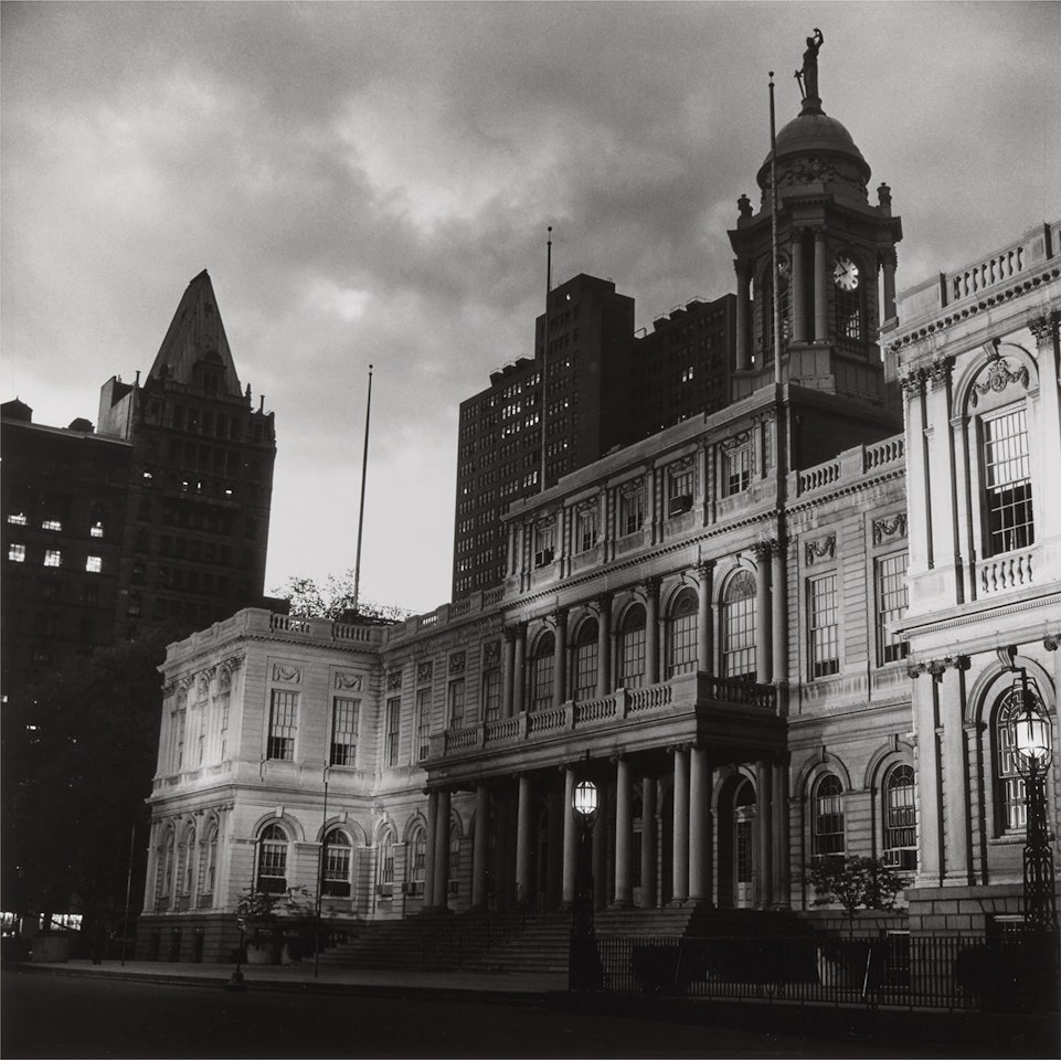 City Hall at Night by Peter Hujar