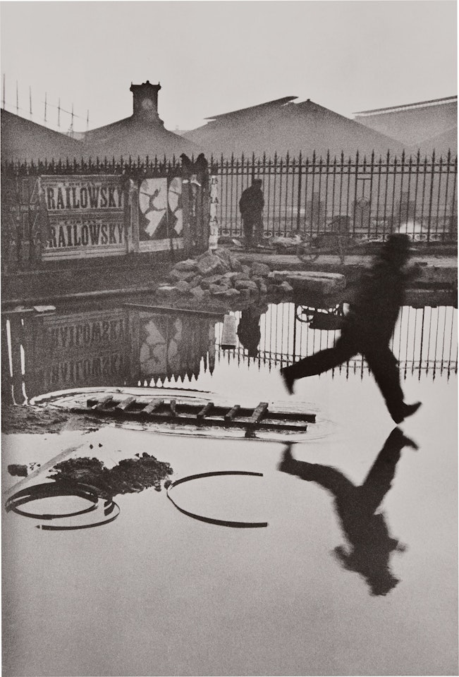 Behind the Gare Saint-Lazare, Paris by Henri Cartier-Bresson
