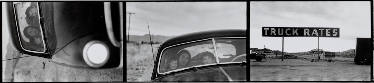 Mary, Pablo, Andrea, Texas by Robert Frank